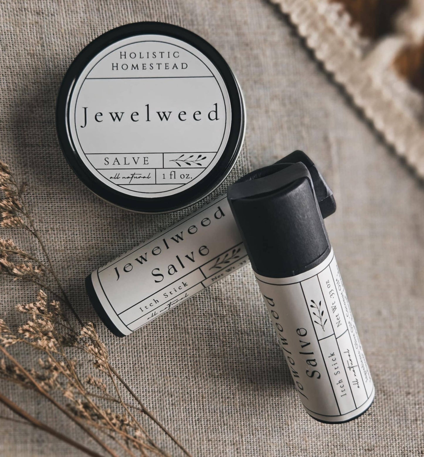 Jewelweed Salve & Itch Stick : 1 oz. Tin