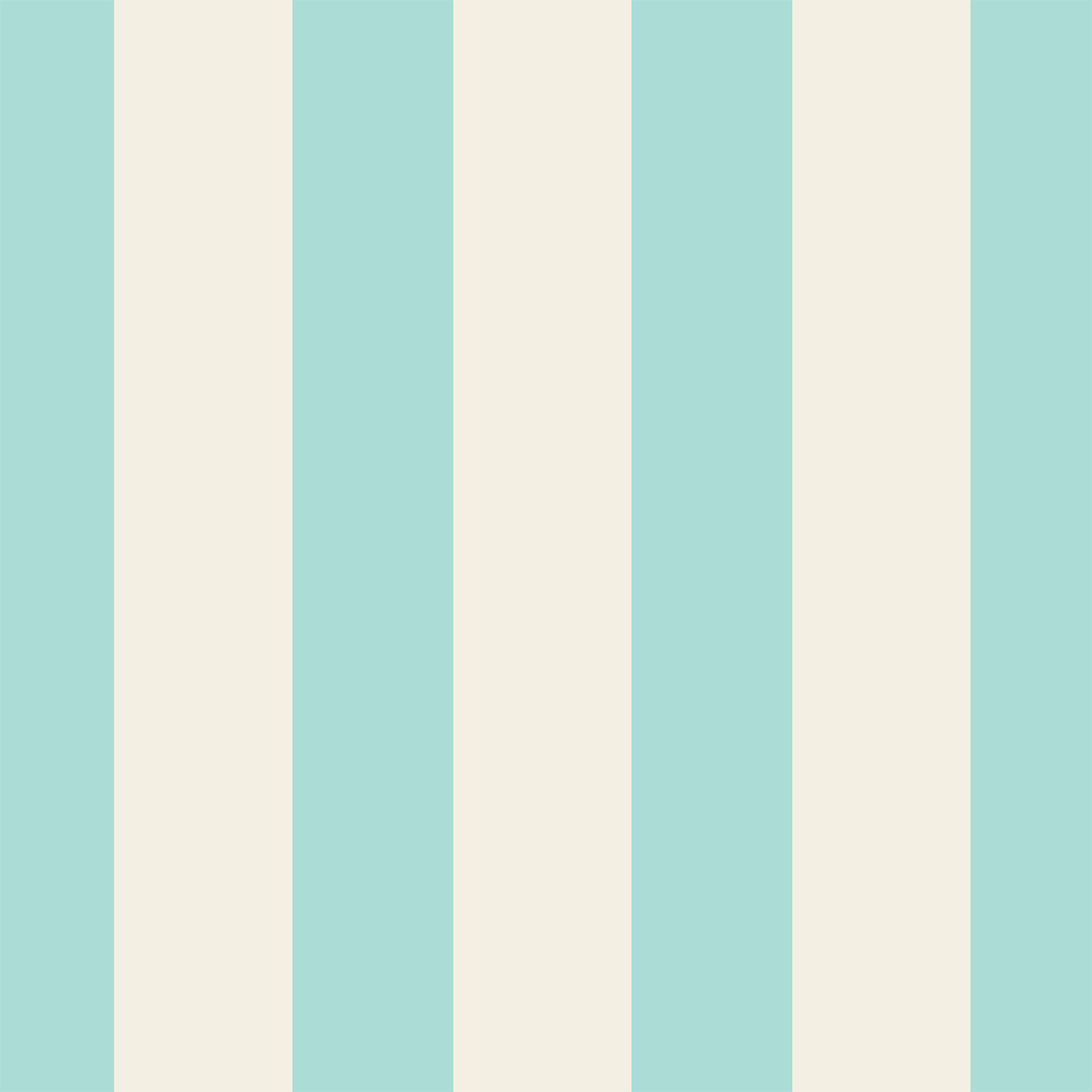 Seafoam Classic Stripe Cocktail Napkin