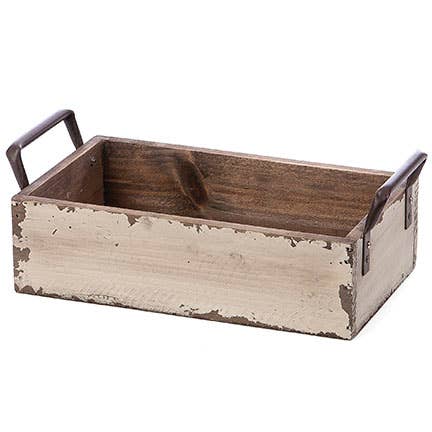 RECT WOOD TRAY SH