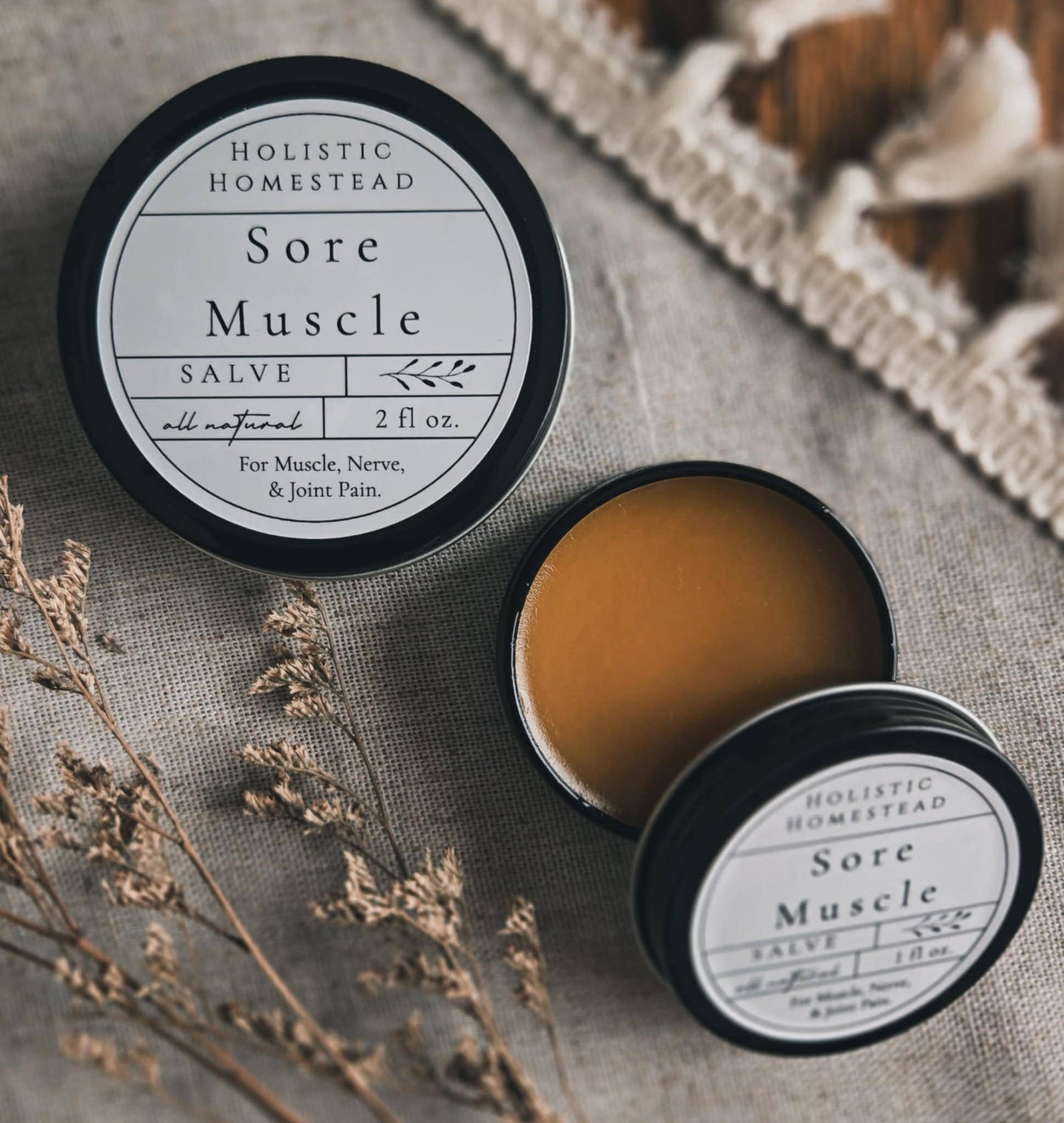 Sore Muscle Salve: 1 oz.