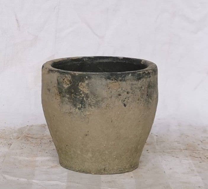 Keswick Terra Cotta Pots, Mossed Blackstone, 4.3" (Case 24)