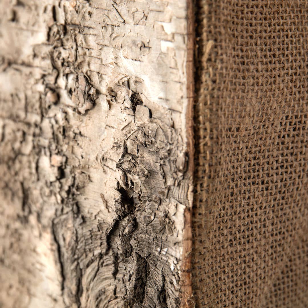 SQ BURLAP/BIRCH BOX