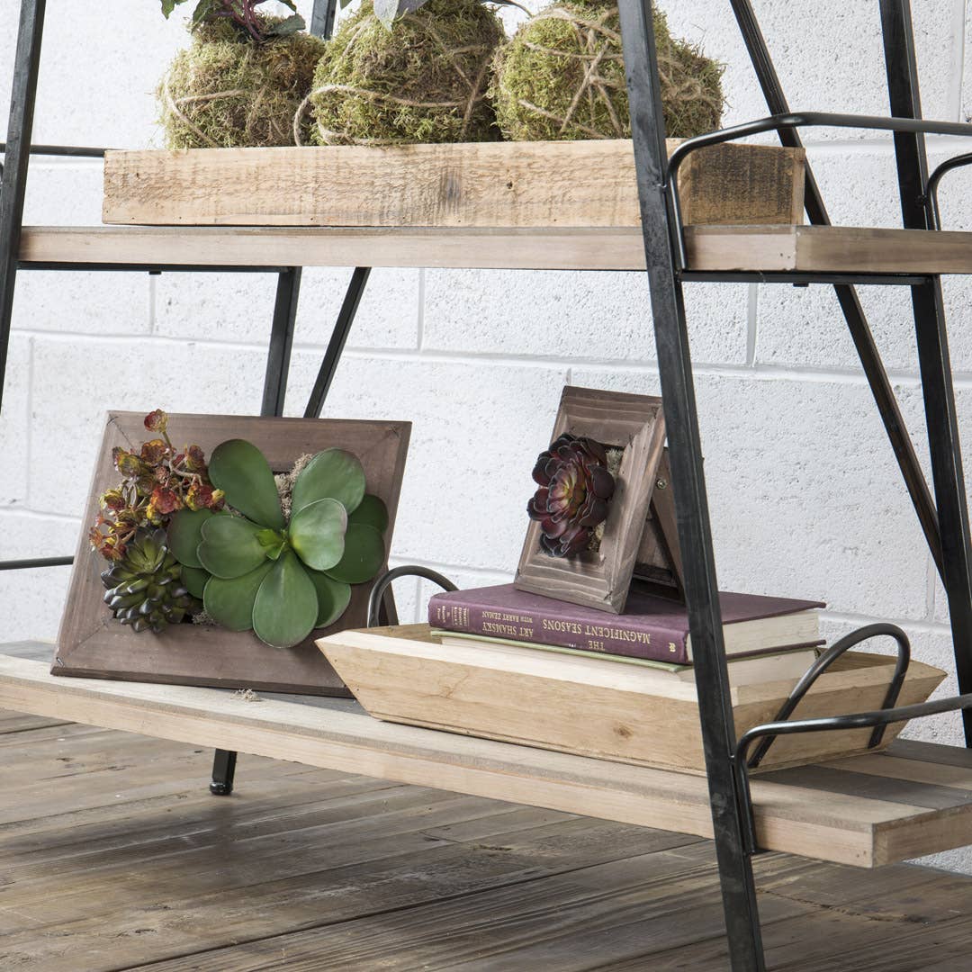 RECT WOOD TRAY SH
