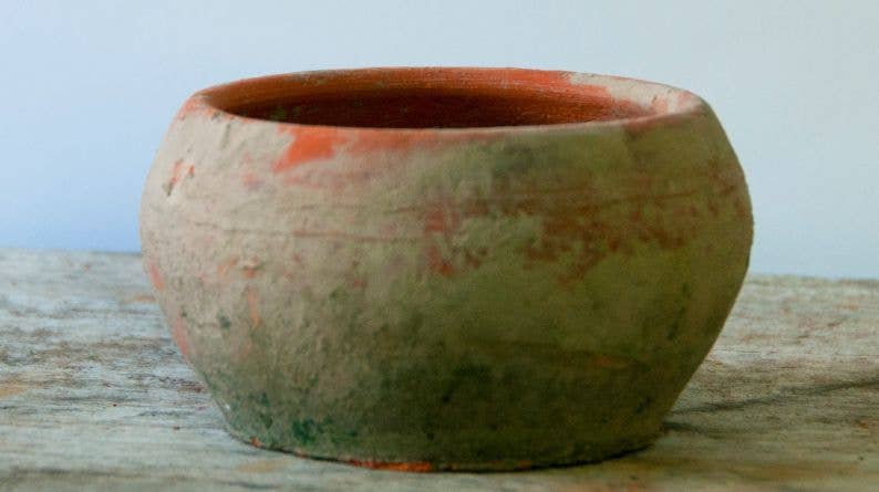 Rochester Terra Cotta Pots, Mossed Redstone, 5" (case 12)