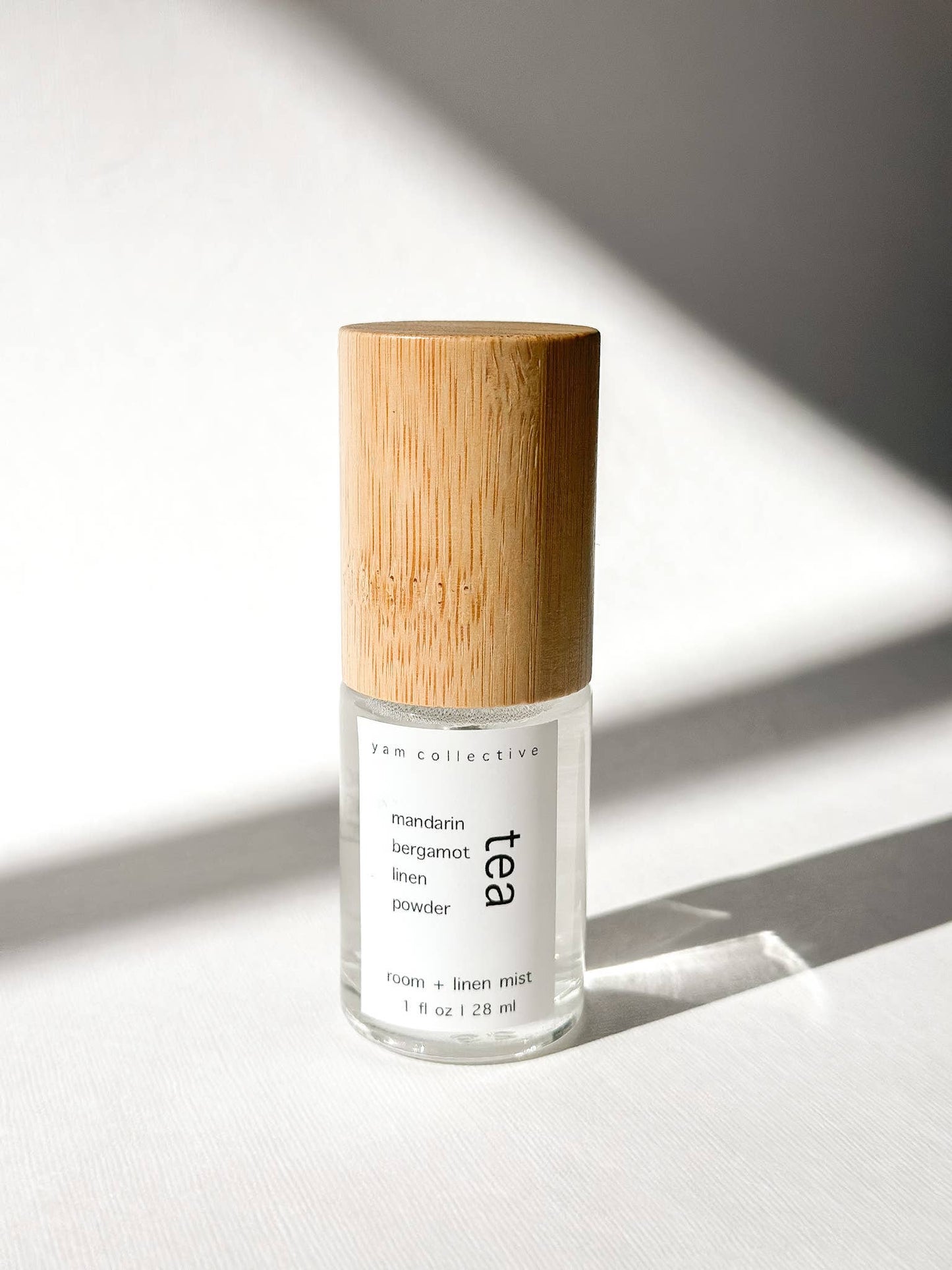 Tea- 1 oz mandarin, bergamot, linen room + linen mist